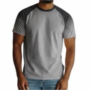 ~ Liberty Pro Athletics Dri-fit Tee Shirt Size L Gray Black